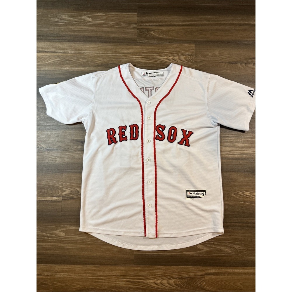Majestic Boston Red Sox #34 David Ortiz Final Season Size S